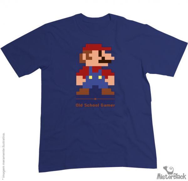 Old School Gamer - Mario 8 Bit